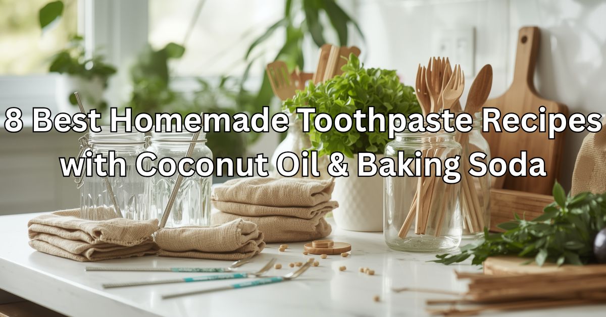 8 Best Homemade Toothpaste Recipes with Coconut Oil & Baking Soda