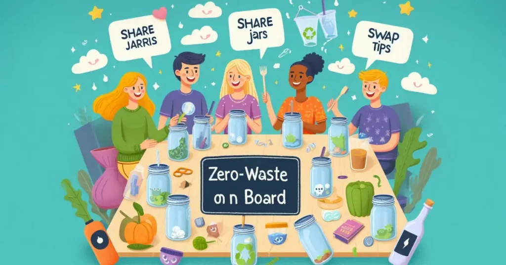 Get others on board! Share jars, swap tips